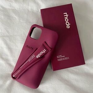 RHODE Deep Burgundy iPhone 15 Pro Max Case